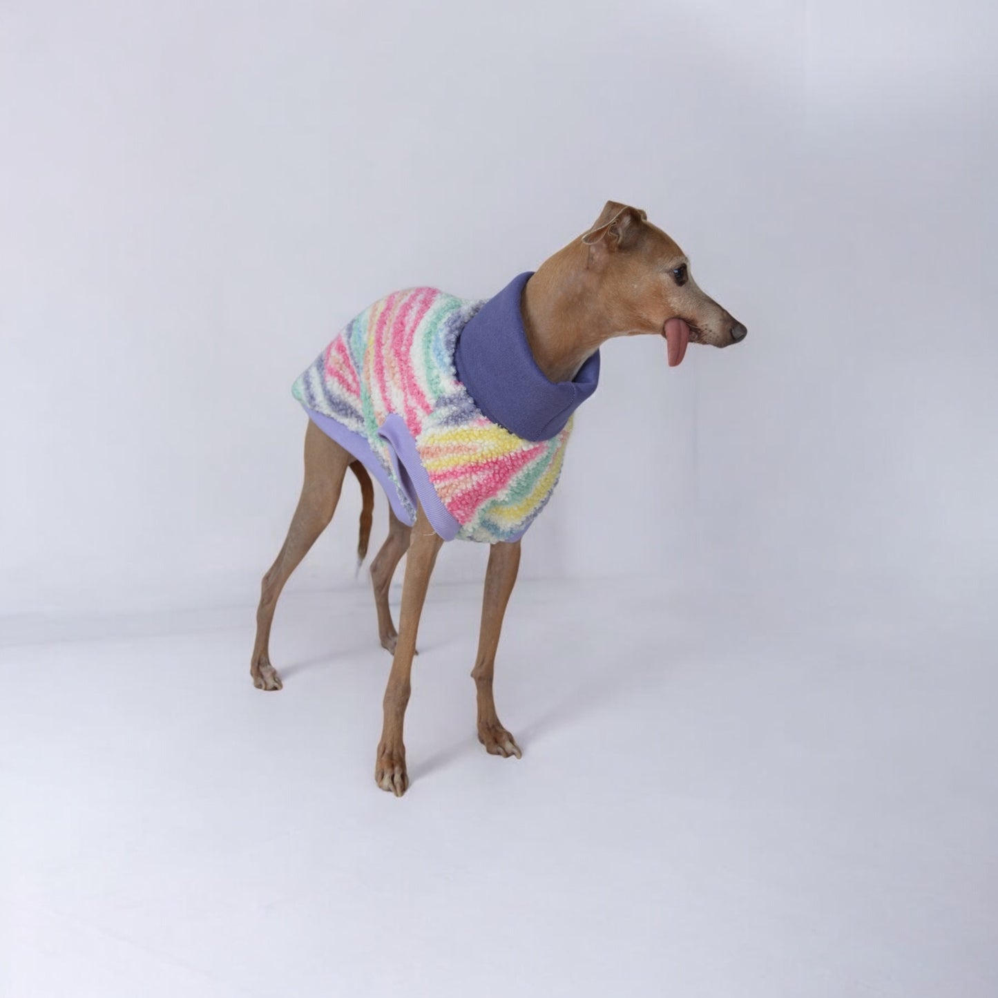 Daydream Stripes Pastel Rainbow Vest