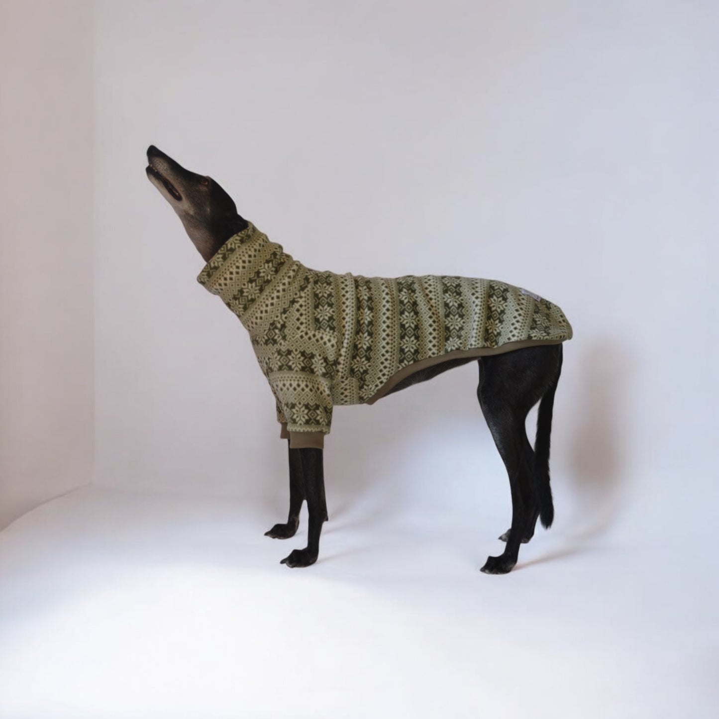 Woodland Whisper, Polar Fleece Long Sleeve Sweater