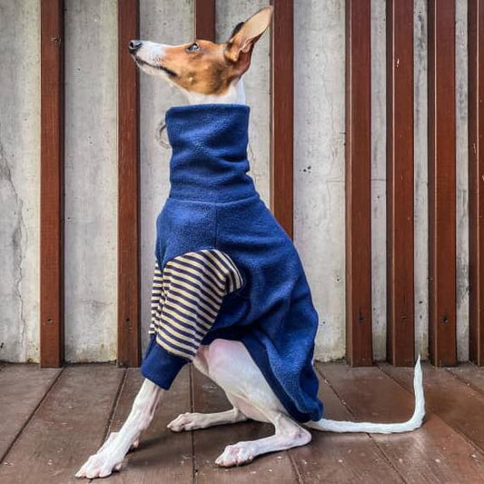 The Midnight Mariner. Polar Fleece Long Sleeve Sweater.