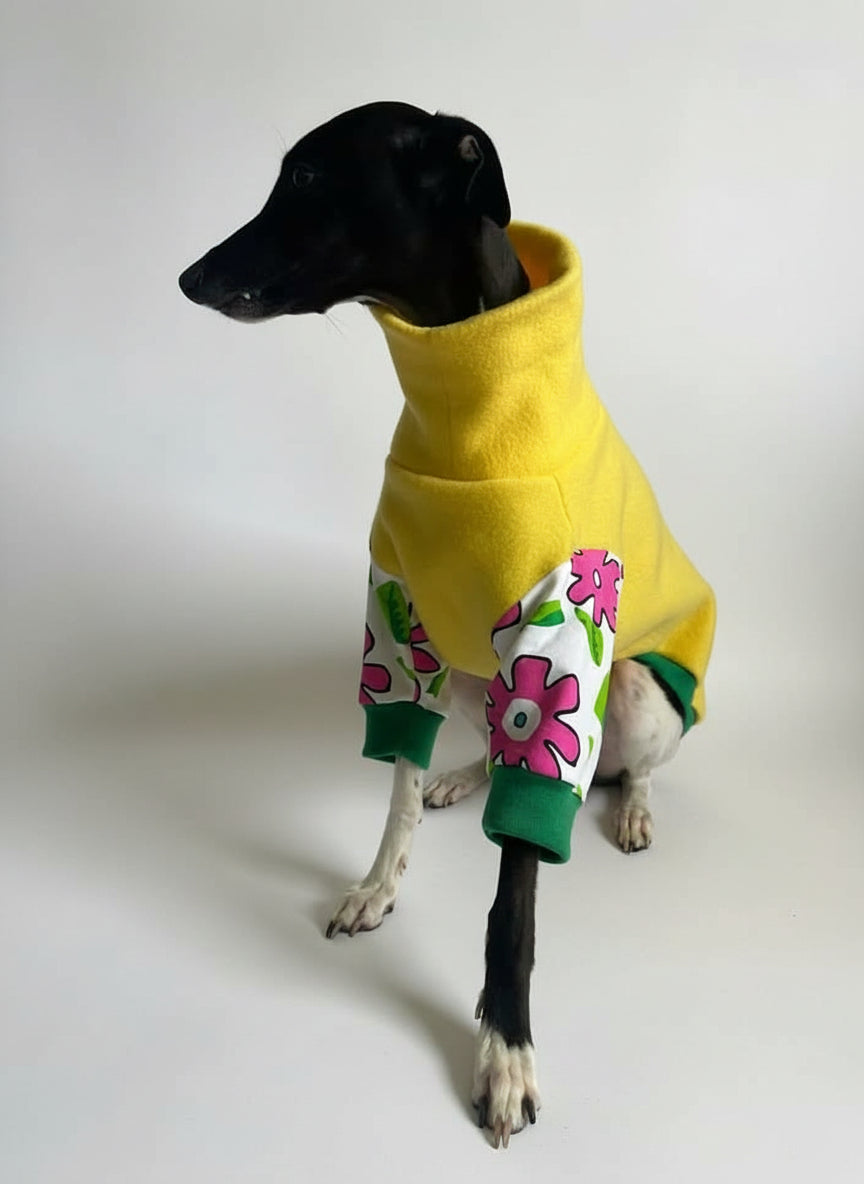 Sunny Bloom, Long Sleeve Fleecy