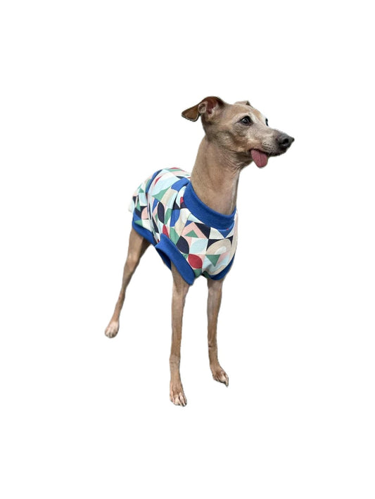 Shape Shifter, Summer print Muscle Tee.