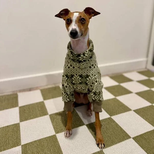 Woodland Whisper, Polar Fleece Long Sleeve Sweater